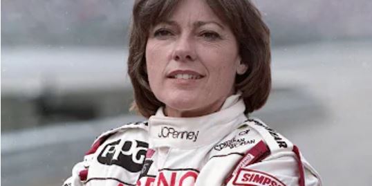 LSJ image in race suit 1992 Indy 500